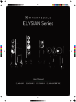 Wharfedale ELYSIAN-Series-User manual-ocr